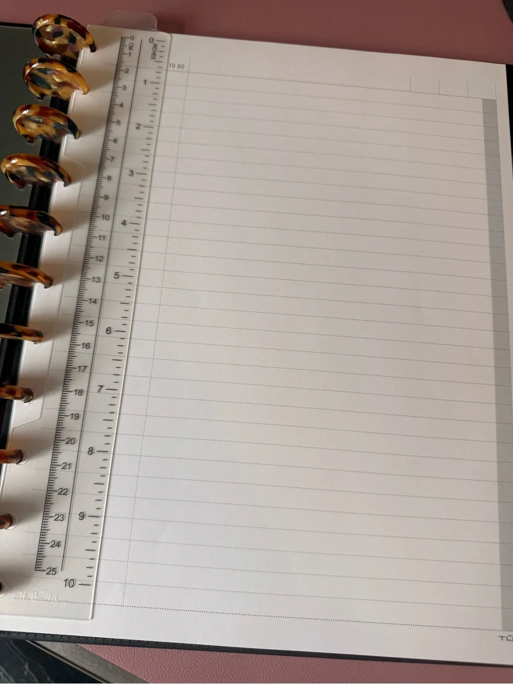 Levenger Red Leather Notebook w/upgraded circa discs - Picture 11 of 12